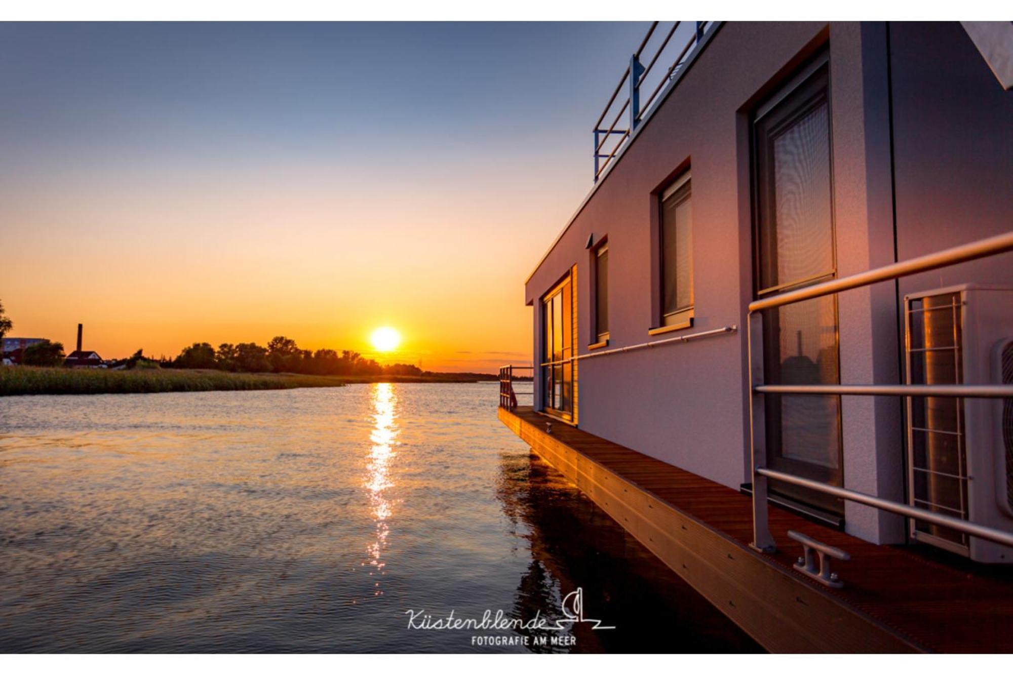 Ostsee Hausboot - Kranichnest Lp1 Ribnitz-Damgarten Buitenkant foto