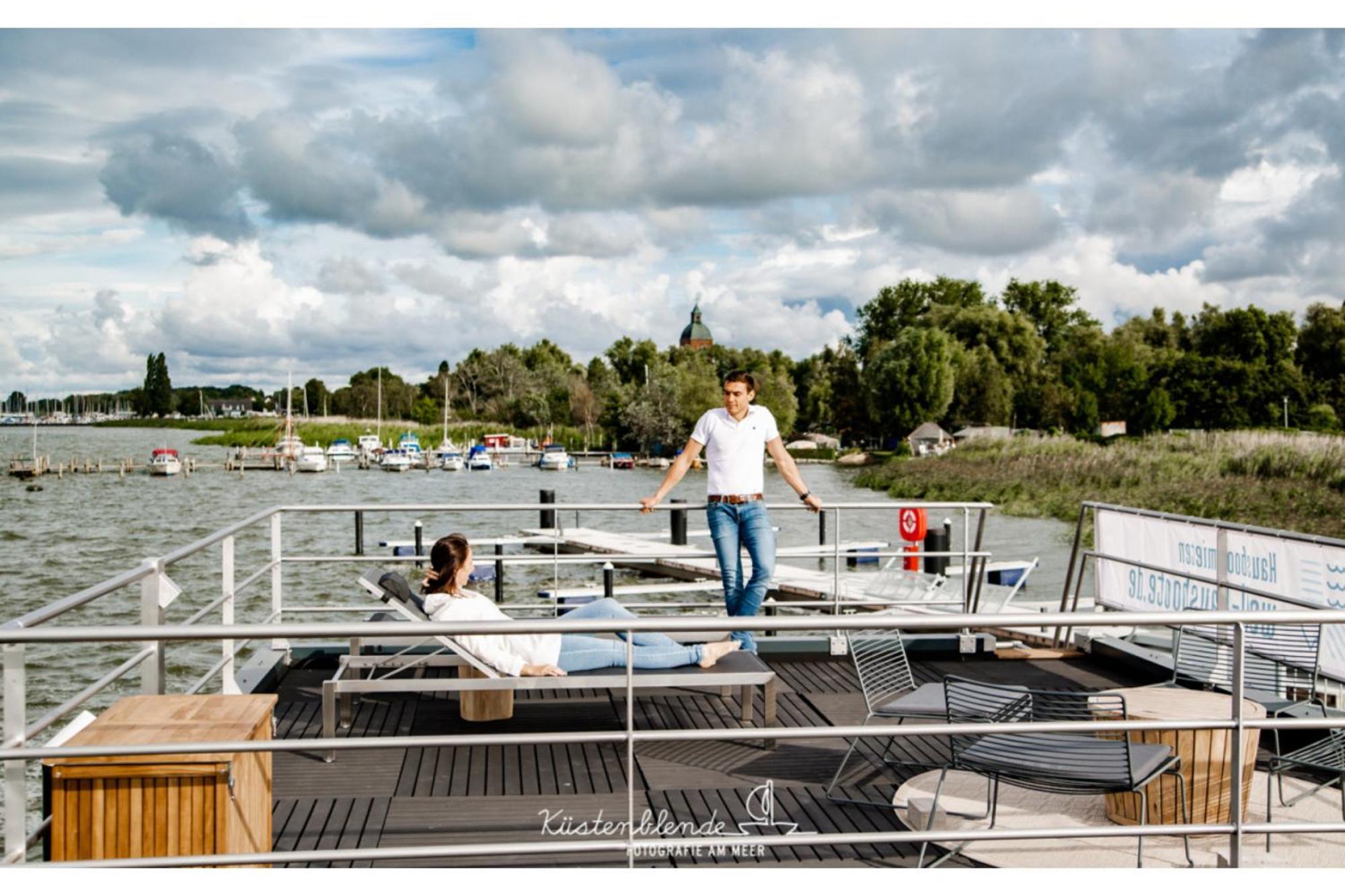 Ostsee Hausboot - Kranichnest Lp1 Ribnitz-Damgarten Buitenkant foto