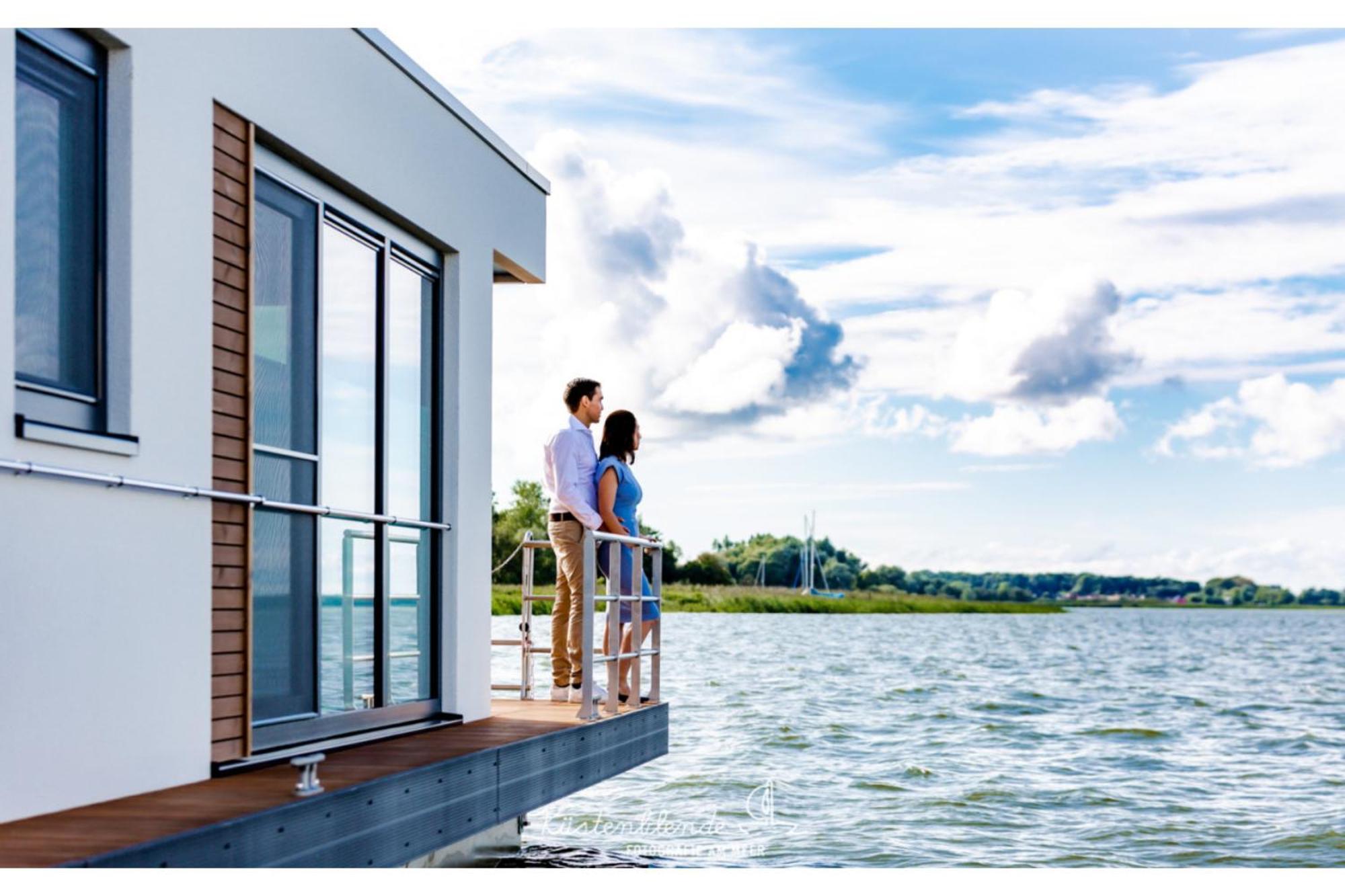 Ostsee Hausboot - Kranichnest Lp1 Ribnitz-Damgarten Buitenkant foto