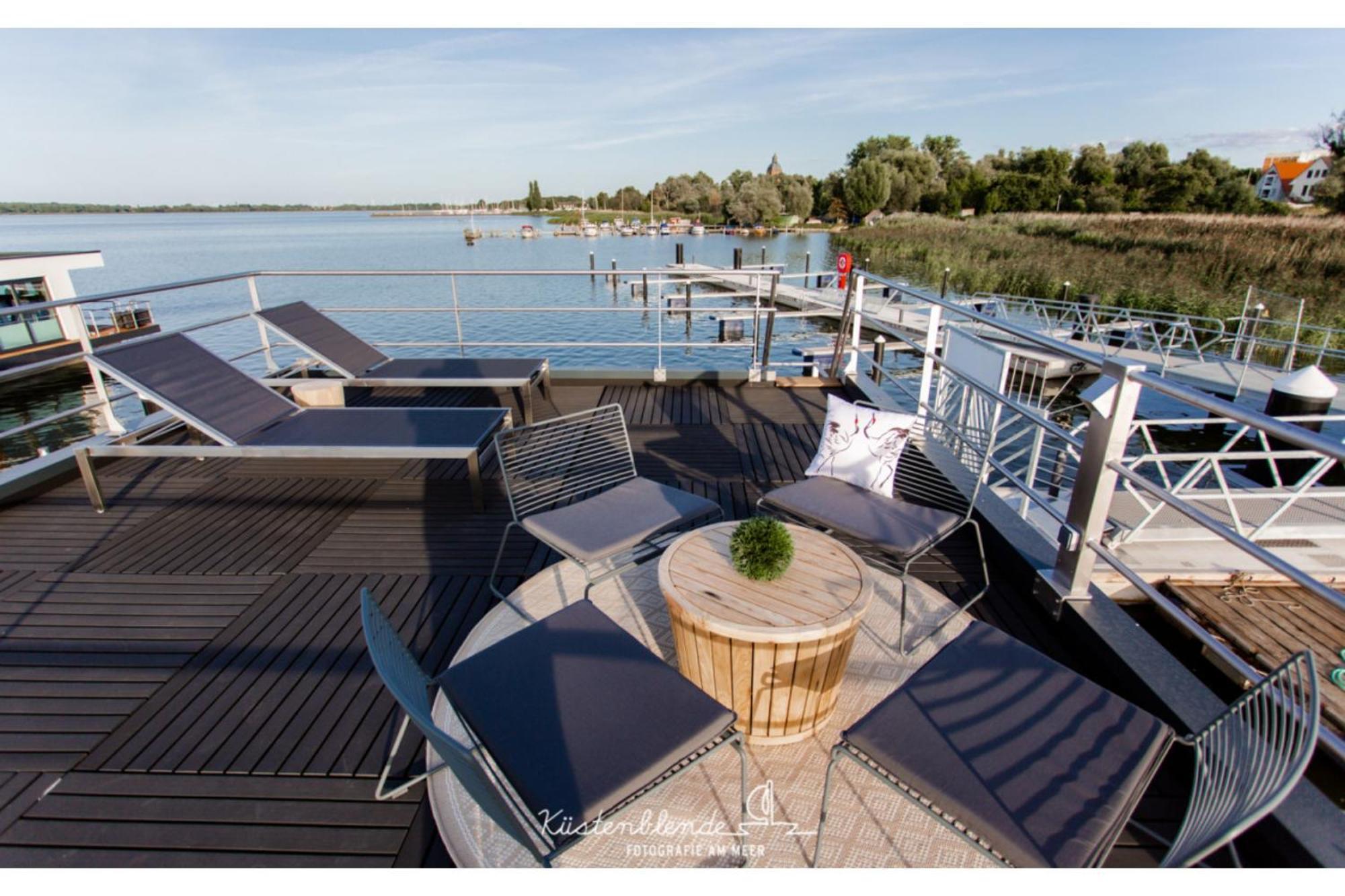 Ostsee Hausboot - Kranichnest Lp1 Ribnitz-Damgarten Buitenkant foto